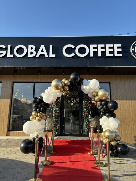 Арка из шаров. Оформление шарами в Астане