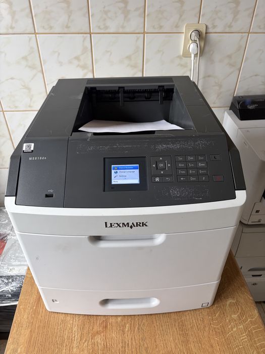 Imprimanta Laser Lexmark MS810N, alb - negru , toner 4000 pg inclus