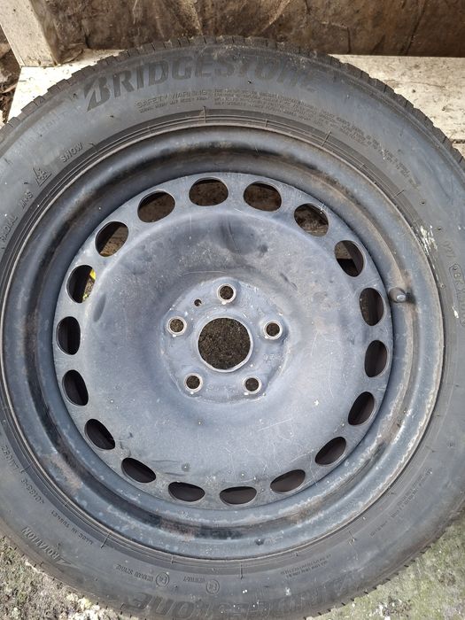 Стоманени джанти със зимни гуми 16 5x112  VW