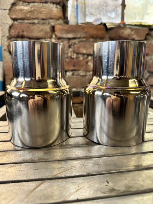 Накрайници за ауспух Ф76 Ф90 Ф102  YosweldРъчна изработка Downpipe