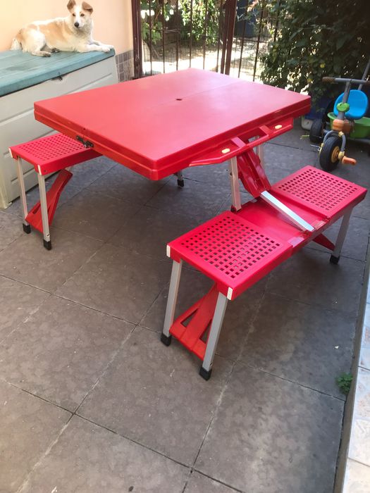 Masa cu scaune ptr gradina /picknick