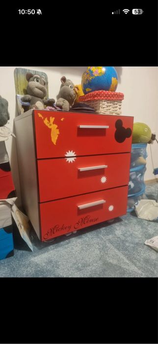 Noptiere comoda copii Mickey Moise