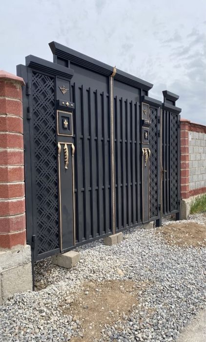 Ворота Шымкент Қақпа Түркістан Забор