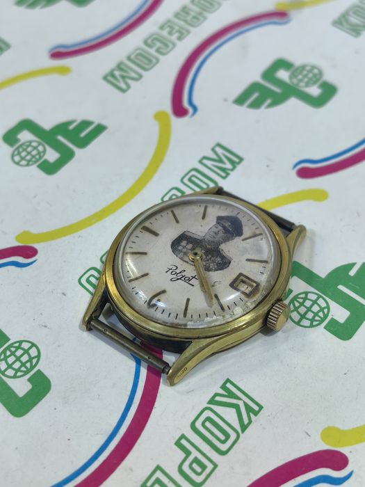 Позлатен механичен часовник Polyot / от Чочоолу за сестра му Стоянка