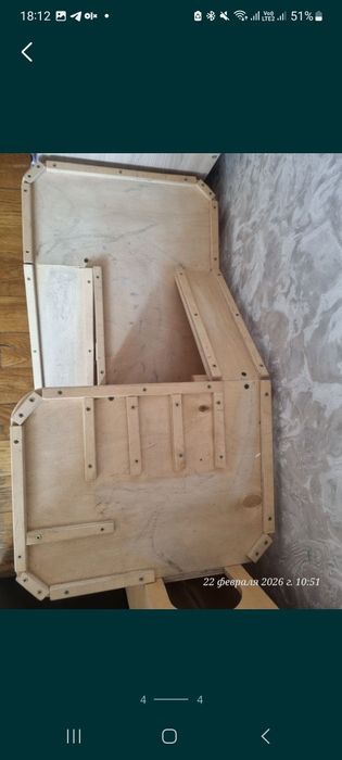 Продам деревянная парковка