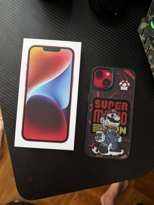 Iphone 14 red 128gb като нов