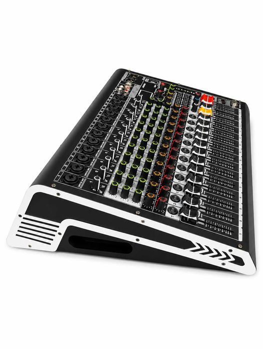 Activ mixer audio 12 canale 2 X 450W ZT12B Stereo canal 16 Efecte digital DSP cu amplificator Bluetooth USB