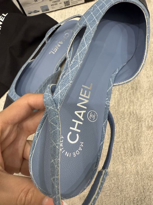 Туфли Слингбэки Chanel 2025