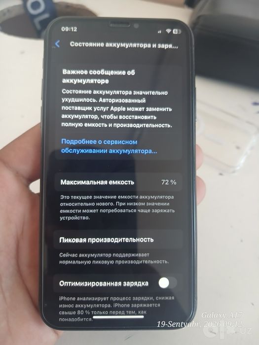 Iphone X holati ideal