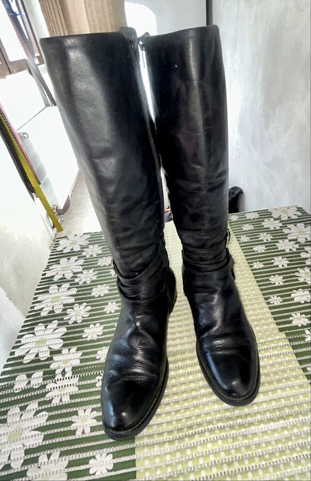 Cizme damă piele naturală lungi pana la genunchi