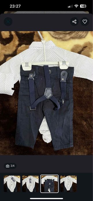 Camasa eleganta cu pantaloni