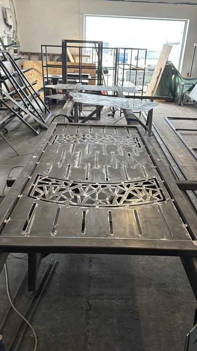 Gard si Porti tabla decupata debitare plasma CNC