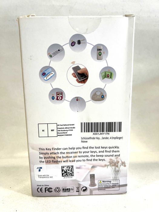 Set inteligent de găsire chei/obiecte, NOU/Sigilat!