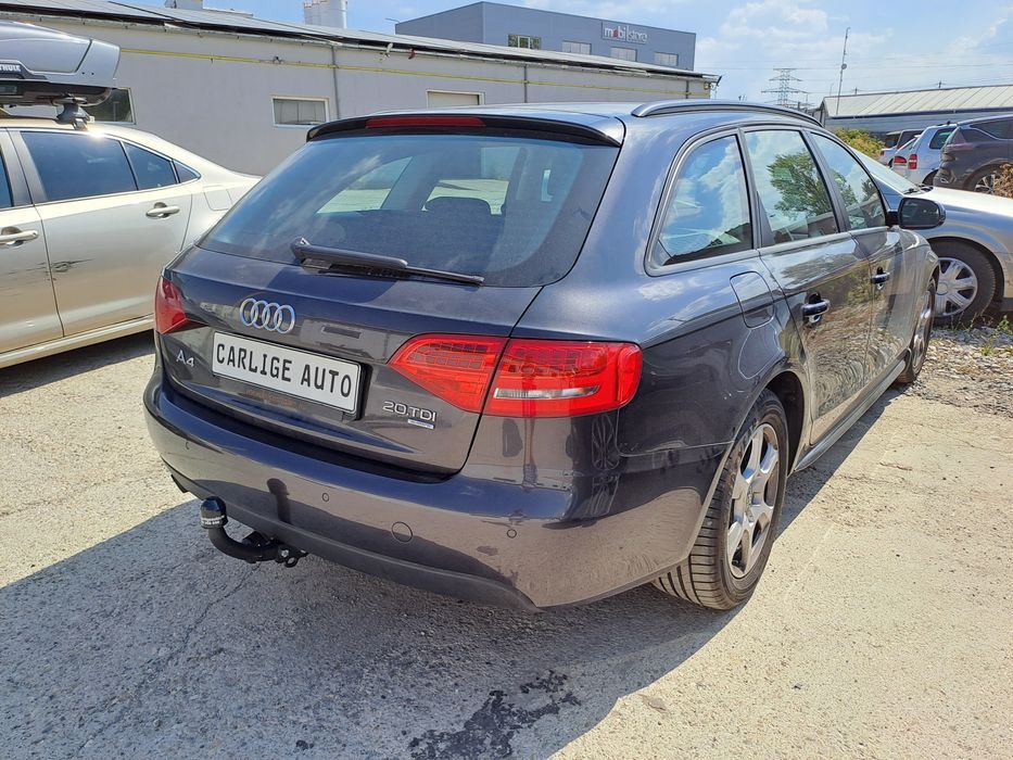 Carlig remorcare Audi A4 B8 4 usi+combi+Quattro - 2015
