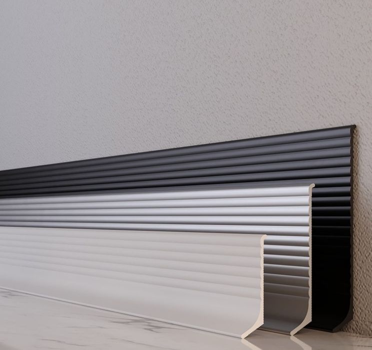 Alyumin Plintus va profil, MDF, dyuropolimer, Plastik, Алюмин, Polyure