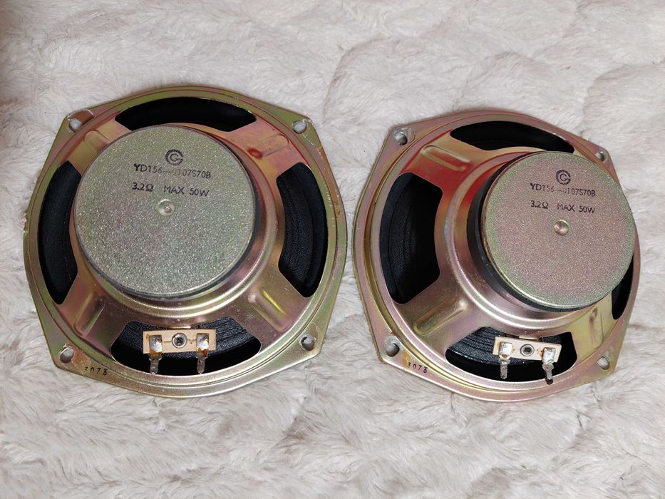 TEAC SPEAKERS Type YD156-0107S70B 3.2 OHM 50 WATT  23NN20 camping