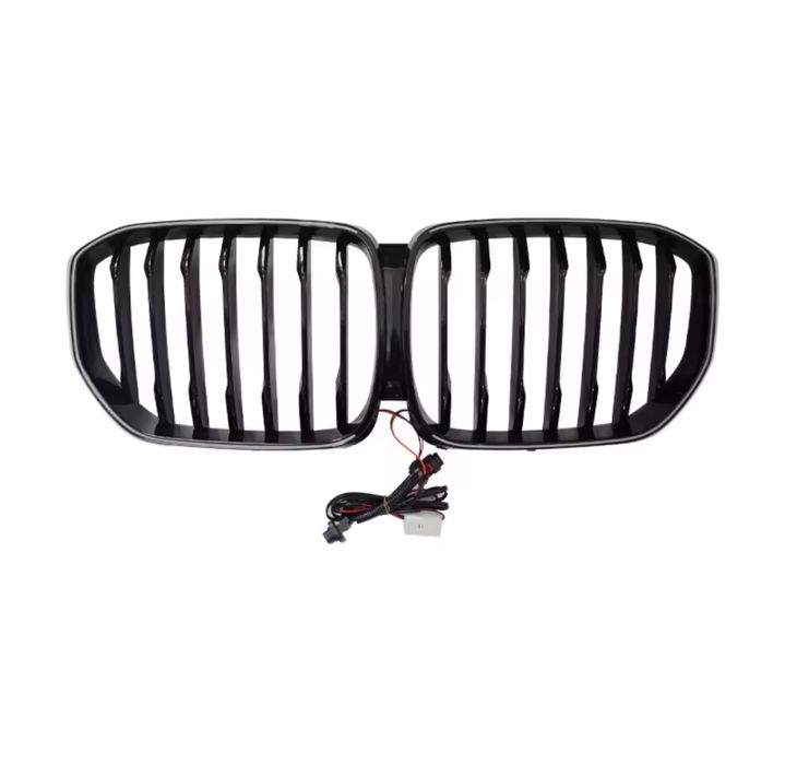 Set grile led G05 iluminate luminata Negre BMW G05 X5 grila nari duble