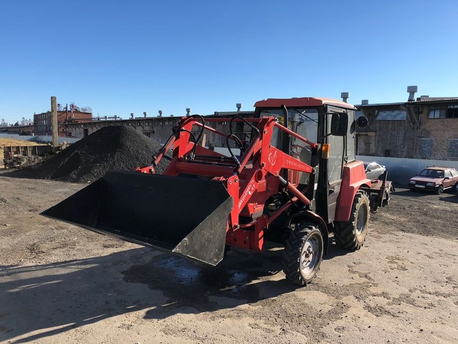 Погрузчик ПЛ-0,4 на трактор МТЗ-320