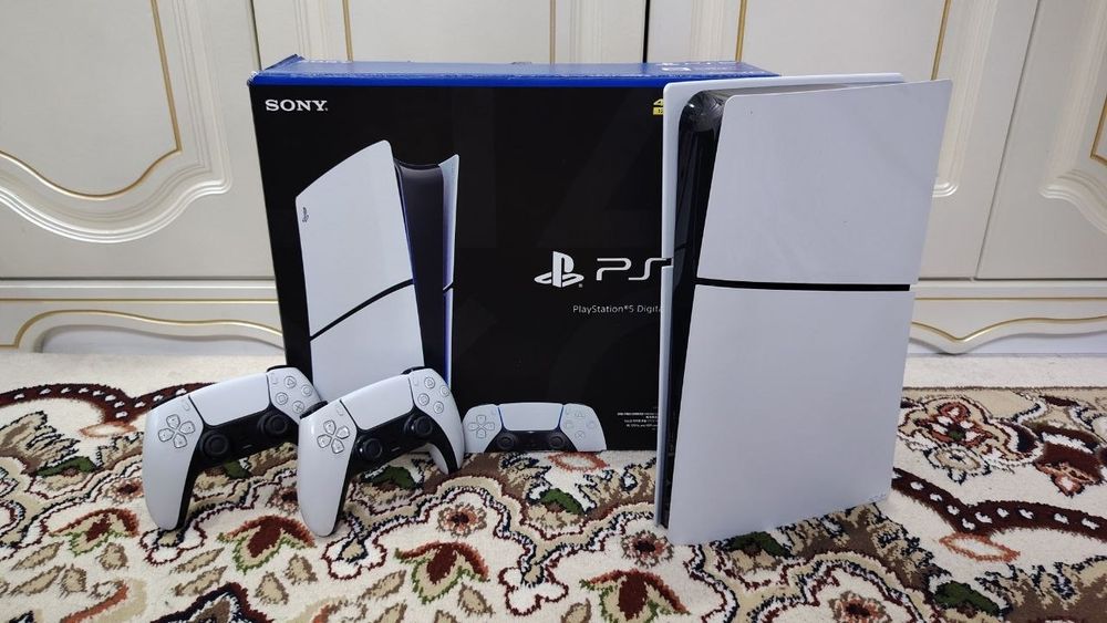 Playstation 5 Slim  2 Джойстик идеальный состояние Топ игры