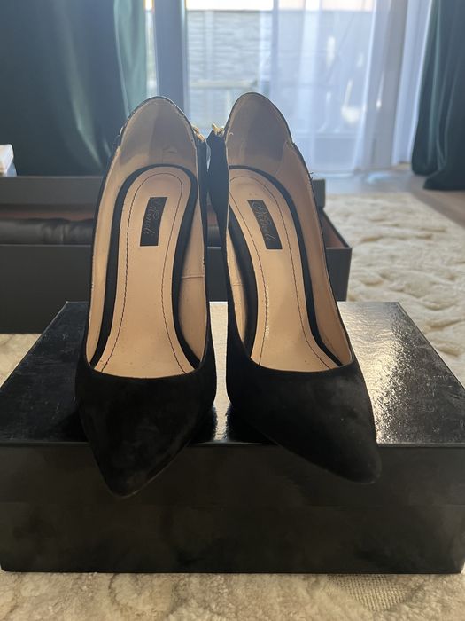 Pantofi piele intoarsa Minelli