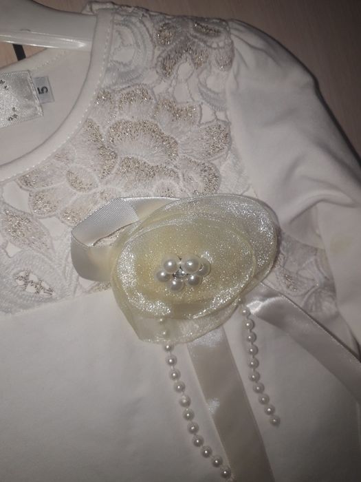 Нарядное платье, двойка на девочку