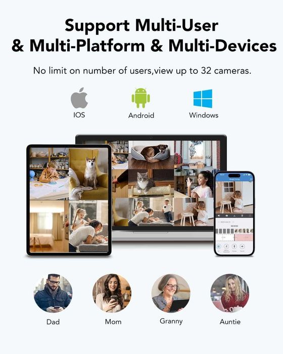 Wireless IP Camera 4MP