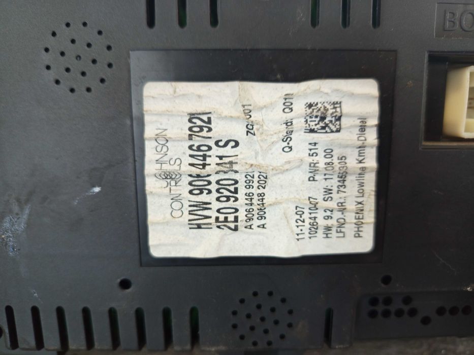 Ceasuri de Bord Crafter / Sprinter A9064482021 A9064469921