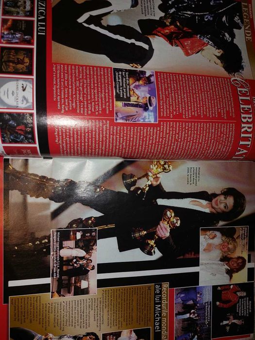 Revista Bravo Legende cu Michael Jackson - editie dedicata lui MJ