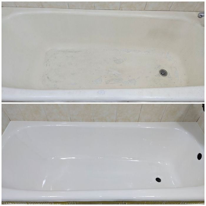 Реставрация ванн. Эмалировка. Покраска. Гарантия. Качество.