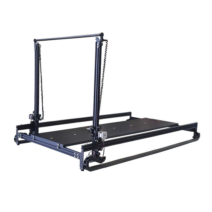 CNC pentru taiat polistiren, burete, polietilena, aparat G135x65x50cm