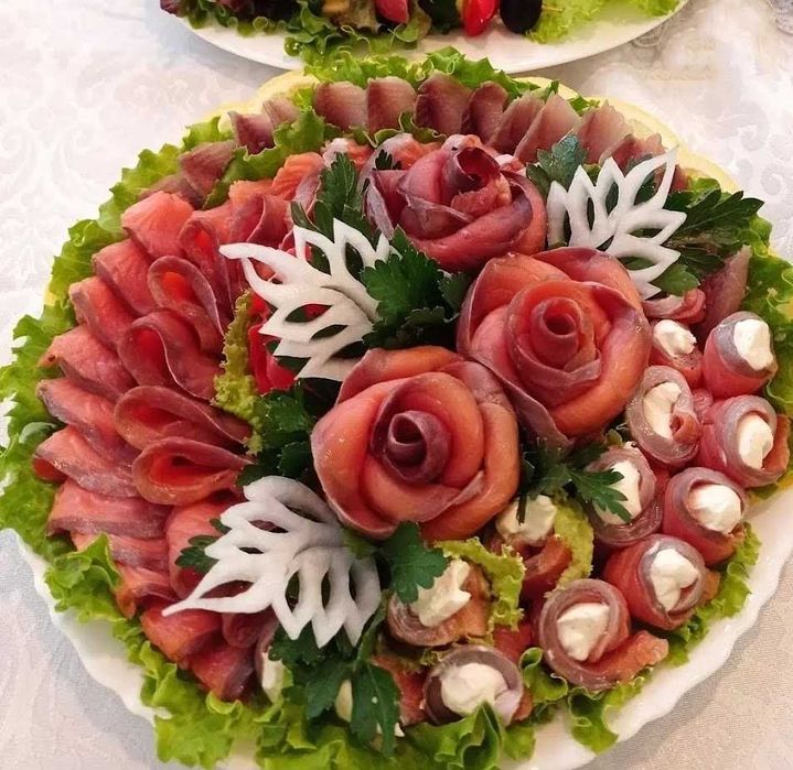 Нарезка фруктов и овощей мастер