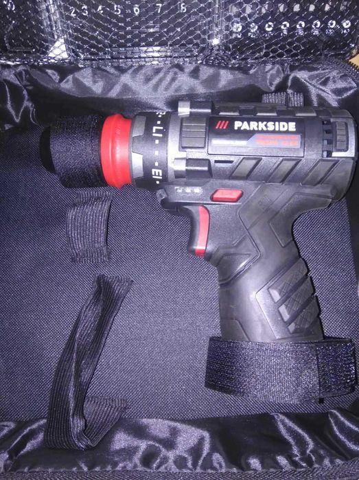 Винтоверт Parkside 35Nm 12V -пълен комплект; гар-я 5г Лидл БГ