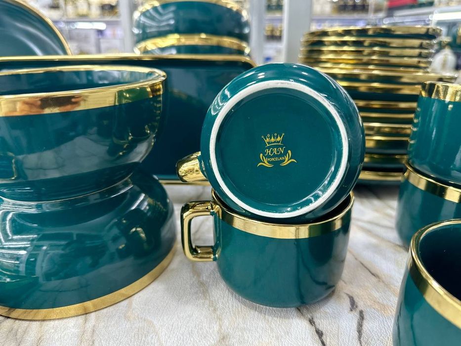 Yashil tilla zarli nabor 34 talik