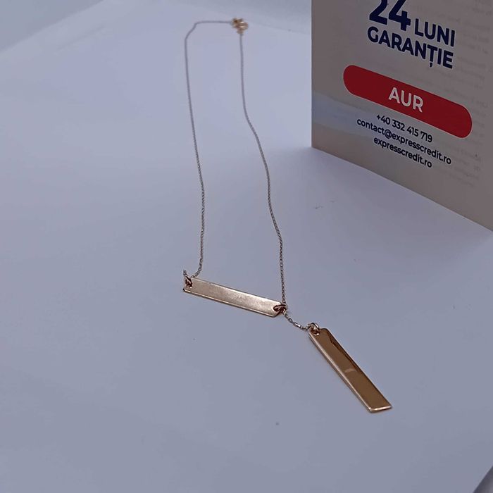 (AG41) Lant aur, 14k b51386.2 Certificat de garantie