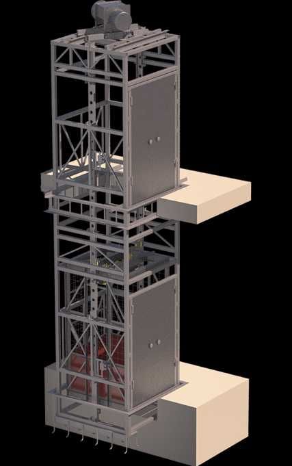 Производство Грузового лифта