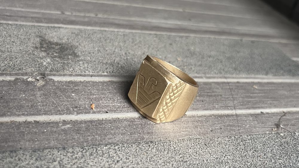 Кольцо медное armani EA7