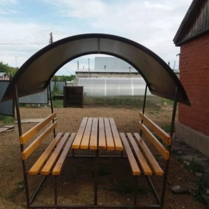 Беседка в наличии.