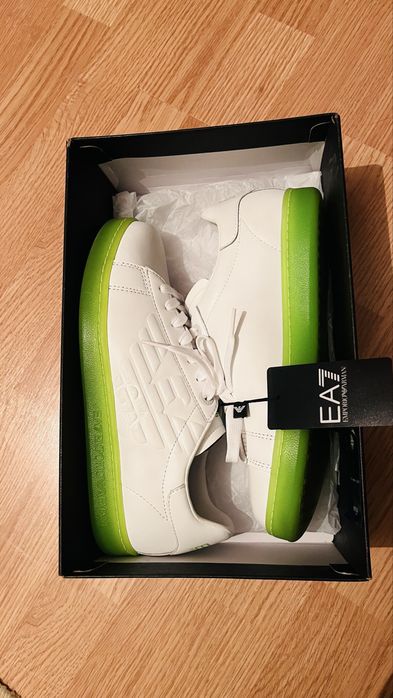 Новый кеды EA7 оригинал 100%
