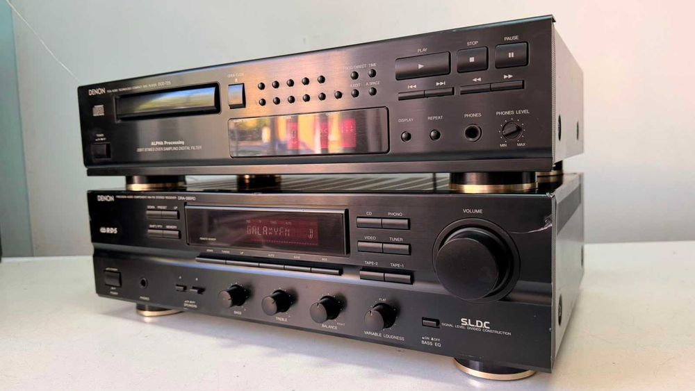 Amplificator Denon DRA-565RD RDS + CD DCD-725 Linie Audio Receiver Stereo Amplificare