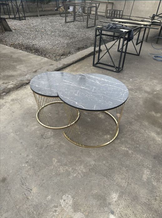 Журнальный столик (66х66х50см, 50х50х45см) скидка 30% от цеха BONART