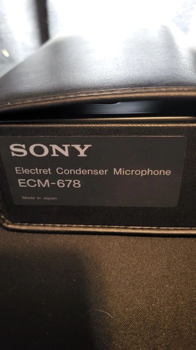 Sony ECM-678 микрофон като нов