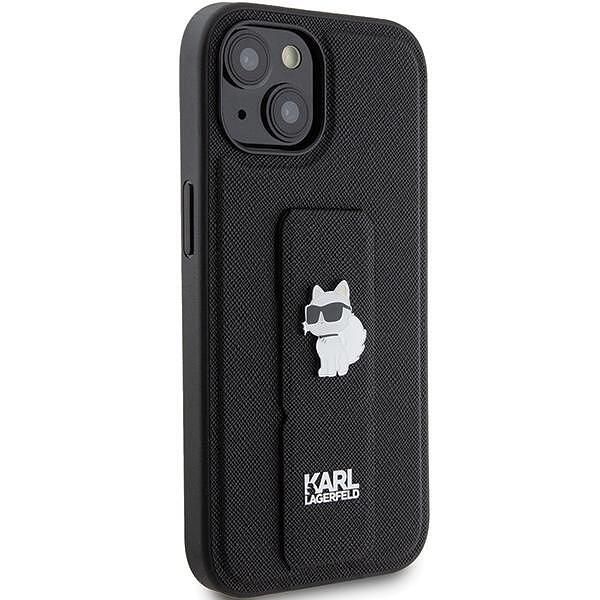 Karl lagerfeld klhcp15sgsachpk iphone 15 / 14 / 13 6.1" black hardcase