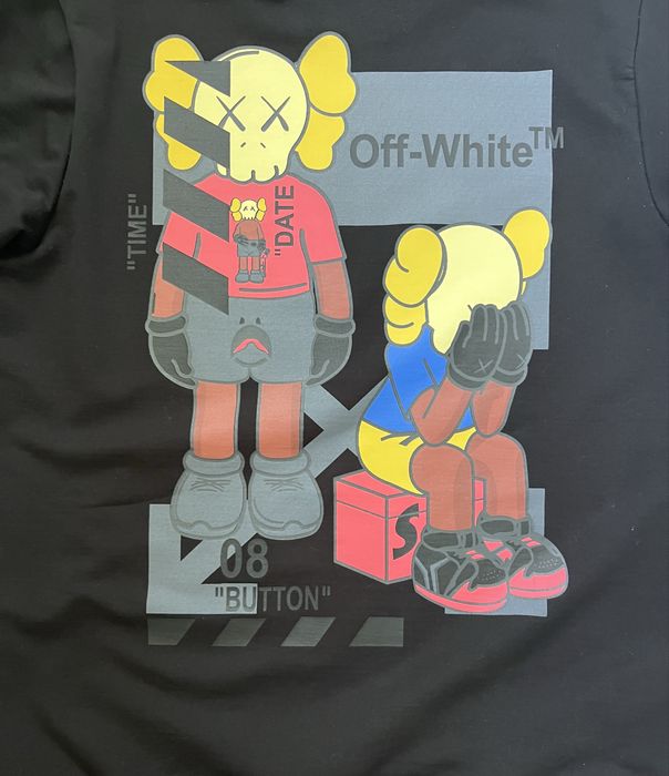 bluza off-white kaws