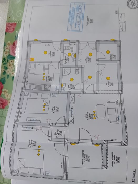 Casă locuibilă cu curte plus teren arabil