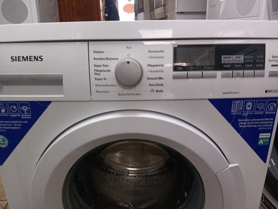 Като нова пералня Сименс Siemens IQ 500 A+++ 7кг 2 години гаранция!