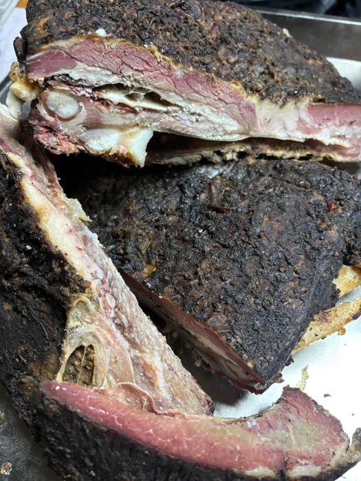 Ребра говяжьи копченные BBQ