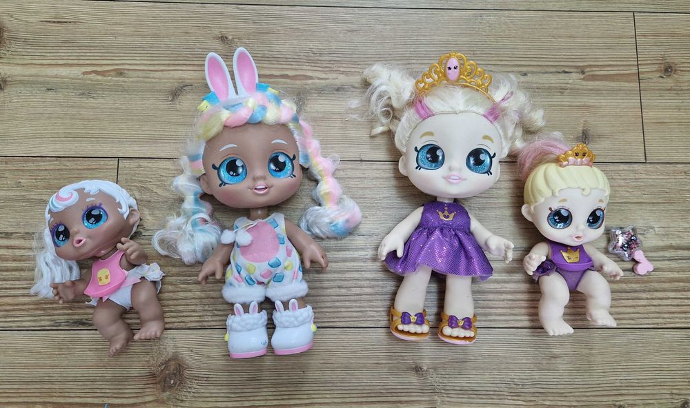 Kindi kids кукли 30 см, хладилник, кухня и мотор с аксесоари