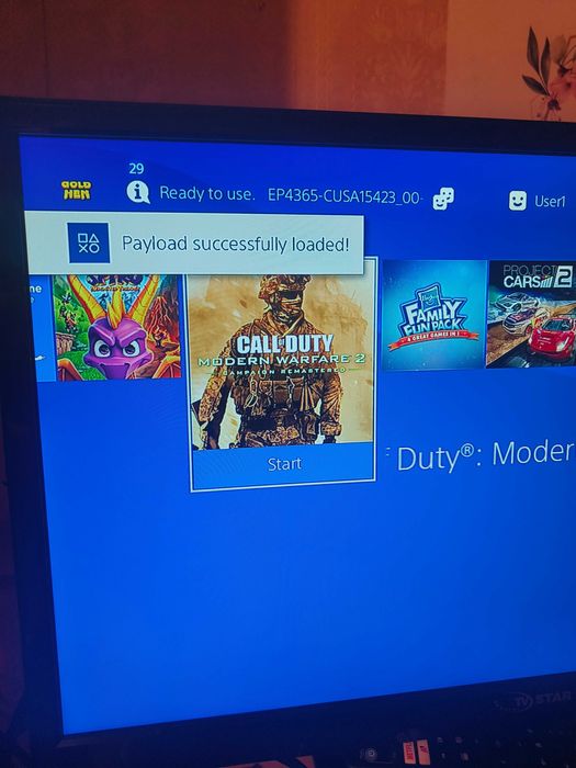 1Г Гаранция ! PlayStation 4 PS4 Pro 1TB SW 9.60 Sony плейстейшън игра