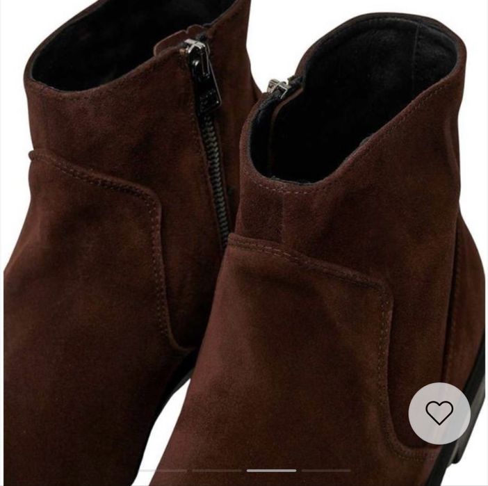 Нови мъжки боти HUGO (Hugo Boss), естествена кожа, №44