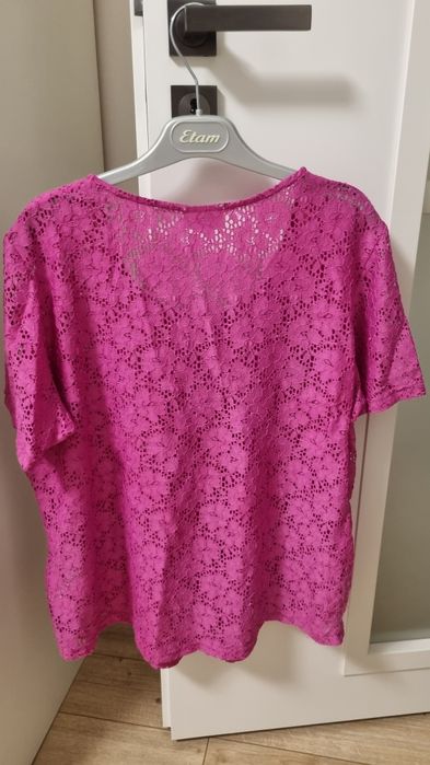 Bluza dantela Canda ciclam xl